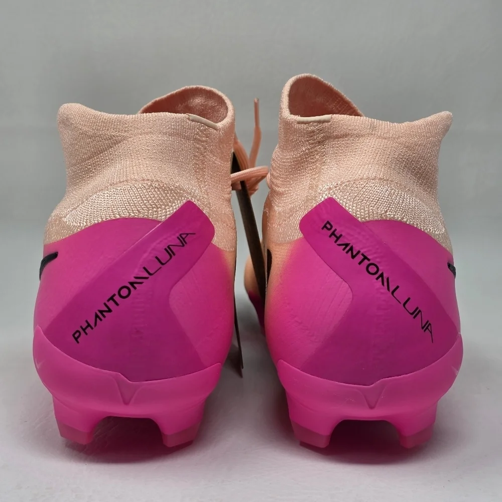 Nike Men's Phantom Luna II Pro FG Prism Pack Crimson Tint Pink FJ2575-800 Sz 13